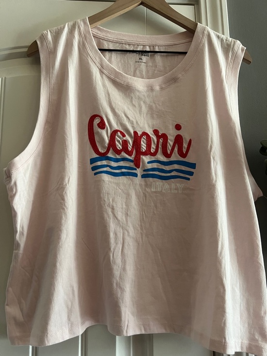 Kensie Tops - NWT Capri Graphic Muscle Tank Top